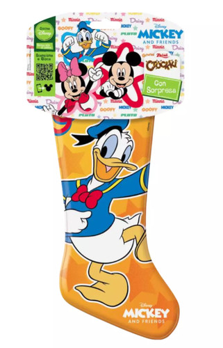 Calza paperino disney - paperino,