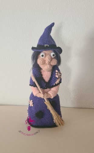 Befana strega uncinetto - befana,, strega,